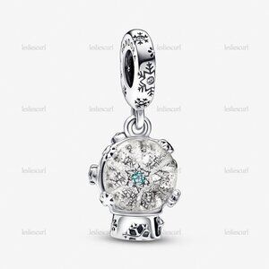 Pandora Snowflake Snow Globe Dangle Charm